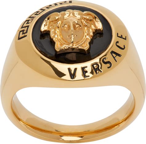 versace matelassé ring|Versace ladies rings.